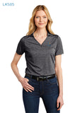 Sioux Falls Fire Rescue - Ladies Shadow Stripe Polo - LK585