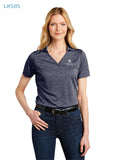 Sioux Falls Fire Rescue - Ladies Shadow Stripe Polo - LK585