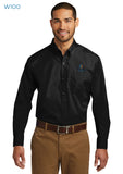 Sioux Falls Fire Rescue - Long Sleeve Carefree Poplin Shirt - W100