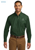 Sioux Falls Fire Rescue - Long Sleeve Carefree Poplin Shirt - W100