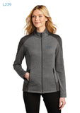 Sioux Falls Fire Rescue - Ladies Grid Fleece Jacket - L239