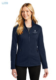 Sioux Falls Fire Rescue - Ladies Grid Fleece Jacket - L239